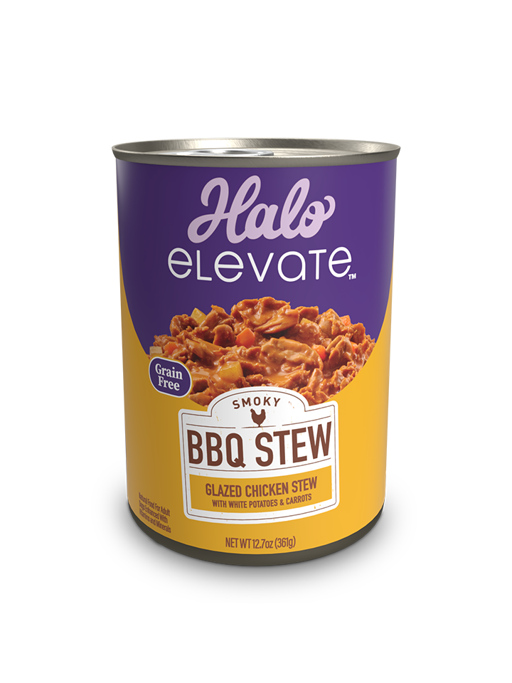 Halo BBQ Stew GF Glazed Chicken Stew  White Potatoes  Carrots 12.7oz