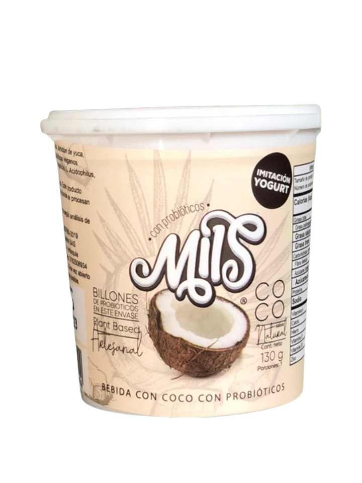 Bebida con Coco con Probioticos y Fibra Prebiotica Cuchareable 130 Gramos